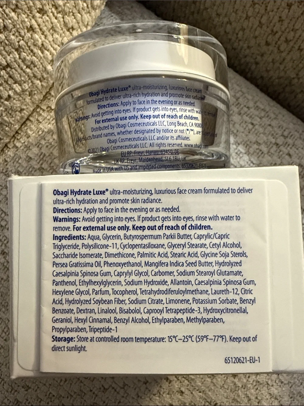 Obagi Hydrate Luxe Moisture-Rich Cream
